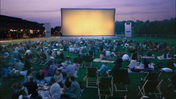 visuel d'un festival de plein air